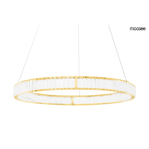 Lampa wisząca LIBERTY 80 złota - Moosee